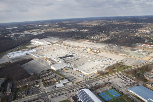 Aerial View of the Chrysler Newark Site